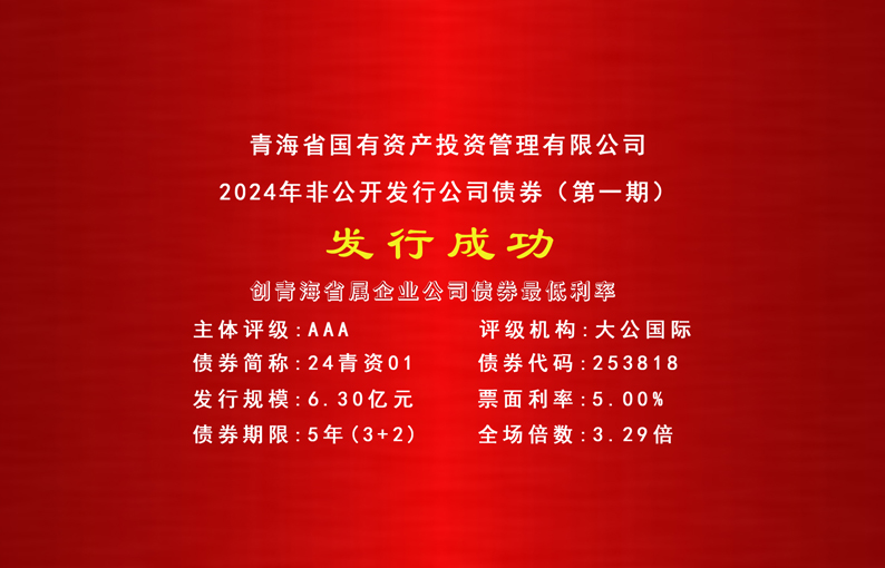 喜报||电竞比赛押注app（中国）股份有限公司成功发行2024年首期公司债券